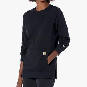 NEW CARHARTT Women's Force Relaxed Fit Lightweight Sweatshirt Size: XS(0-2)